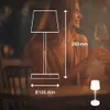 Briloner PIHA 2er Set Akku LED Tischleuchte, Touch, Produktbild-Vorschau 8