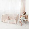 Laufgitter Baby faltbar aus Holz 172 x 86 cm – Baby Produktbild-Vorschau 10