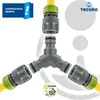 Hydro-Fit 3-Wege Schlauchkupplung Schlauchverbinder PVC-U Produktbild-Vorschau 3