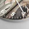 Wanduhr - Rund - Glasuhr - Tier Abstraktion - 30x30cm - Produktbild-Vorschau 5