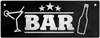 Bar mit Cocktail und Bier Metallschild Produktbild-Vorschau 1