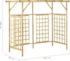 Pergola per 3 cestini portarifiuti in legno di pino Anteprima dell’immagine prodotto 7