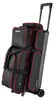 VEVOR Bowlingballtasche, 2-Ball-Doppelroller-Bowlingtasche Produktbild-Vorschau 1