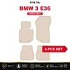DURBAN Beige Velours-Fußmatten-Set für BMW 3 E36 Cabrio Produktbild-Vorschau 17