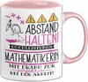 Mathematikerin Tasse Geschenk Lustig Abstand Halten Produktbild-Vorschau 1