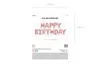 Guirlande de ballons "HAPPY BIRTHDAY" 340x35cm | Or rose Voir les images du produit 2