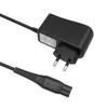 A black power adapter with a European plug and a cable with a specialized connector. Produktbild-Vorschau