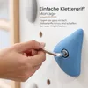 MAMOI® Indoor-Kletterwand mit Griffen, 4 Module, moderne Produktbild-Vorschau 5