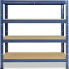 shelfplaza HOME 100x80x45 cm Étagère charges lourde en bleu Voir les images du produit 4