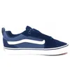 A side view of a blue Vans sneaker against a white background. Produktbild-Vorschau