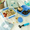 Pojemnik Śniadaniowy Plastikowy Śniadaniówka Lunch Box 1.6 Podgląd zdjęcia produktu 4