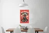 MuchoWow® Poster Motorrad - Totenkopf - Vintage - Zitat Produktbild-Vorschau 2