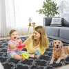 Topchances Tapis de salon, velours super doux tapis de Voir les images du produit 7
