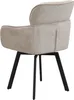 byLIVING Stuhl 2-er Set RICO / Webstoffbezug in taupe, Produktbild-Vorschau 10