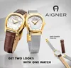 Aigner Damen Uhr Armbanduhr Edelstahl gold AGW.276001-SET Produktbild-Vorschau 4