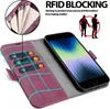 A flip phone case with card slots and a smartphone inside, with marketing text and graphics. Náhľad obrázku produktu