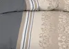Biber Bettwäsche 135x200 cm mit Reißverschluss in Anthrazit Produktbild-Vorschau 3