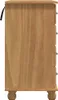 vidaXL Scrivania ASKIM Marrone 95 x 40 x 75 cm Legno Anteprima dell’immagine prodotto 6
