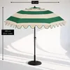Mica Decorations Neigbarer Sonnenschirm mit Rüschen - Produktbild-Vorschau 3