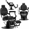 Barberské kreslo Logan hydraulické kadernícke kreslo do Náhľad obrázku produktu 1