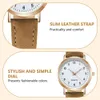 Watch Für Damen, Damen Analog Quarz Uhr mit Leder Armband, Produktbild-Vorschau 4