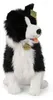 Peluche Border Collie 40 Cm Ecologico Anteprima dell’immagine prodotto 2