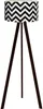 Lampadaire 'Newport' 1 x E27 noir / blanc Voir les images du produit 2