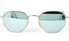 Ray-Ban Hexagonal Flat Lenses, Erwachsener, Uni, Hexagonal, Produktbild-Vorschau 6