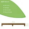 be4nature Rollborder Clôture à emboîter 100 x 10 cm Marron Voir les images du produit 2