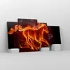 Bild auf Leinwand - Leinwandbild - Pferd Illustration Produktbild-Vorschau 4