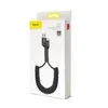 Kbel Baseus pruinov, USB na USB-C, 1m, 2A, ierny Náhľad obrázku produktu 2
