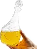 Karaffe Flasche Whiskykaraffe Cognacflasche Glaskaraffe Produktbild-Vorschau 3