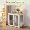 Hundekäfig Möbel, Hundebox Holz, Hundehütte, Tierbedarf, Produktbild-Vorschau 6