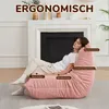 Chenille-Caterpillar-Sofa, Boden-Lounger, armlos, Produktbild-Vorschau 15