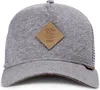DJINNS Trucker Cap HFT Jersey Patch heather grey Produktbild-Vorschau 5