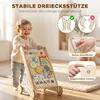 AIYAPLAY Baby Lauflernwagen Holz Lauflernhilfe mit Rädern Produktbild-Vorschau 6