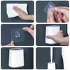 WC Bürste,2 in 1Silikon Klobürste mit Behälter Montage,t Produktbild-Vorschau 3