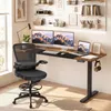 COSTWAY Elektrisch, Schreibtisch 160 x 60 cm, Ergonomischer Produktbild-Vorschau 2