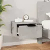 A bedside table with a drawer open, next to a bed and a plant. Produktbild-Vorschau