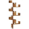 vidaXL Rohová nástenná polica vo vzhľade regenerovaného Náhľad obrázku produktu 6