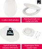 aquaSu® Basic, WC-Sitz in Weiß, Duroplast Toilettendeckel Produktbild-Vorschau 2