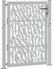 vidaXL Gartentor 100x125 cm Verwitterungsstahl Trace-Design Produktbild-Vorschau 1