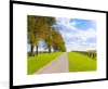 MuchoWow® Gerahmtes Poster Wolken - Bäume - Straße 90x60 cm Produktbild-Vorschau 1