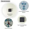 Moin Anker Wanduhr aus Alu Produktbild-Vorschau 4