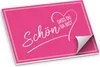 ITENGA Tischset A3 Schön dass du da bist V2 pink Produktbild-Vorschau 1