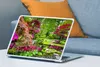 MuchoWow® Laptop Aufkleber Sticker Cover Bäume - Blumen - Produktbild-Vorschau 4