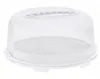 ROTHO Porta Torte Tondo Alto Fresh In Polipropilene Bianco Anteprima dell’immagine prodotto 2