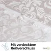 Bettwäsche 200x220 cm. 3 teilig set, beige, 100% Produktbild-Vorschau 5