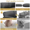Collage of images highlighting the quality of materials used in a garden lounge set. Podgląd zdjęcia produktu