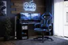Chaise de jeu rotative DRIFT, bleue Voir les images du produit 11